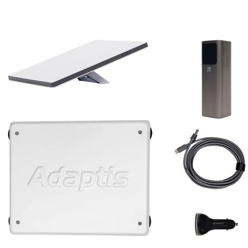 Набір: термінал Starlink Mini + Корпус Adaptis MiniKit + Кабель Type-C + Павербанк + Прикурювач